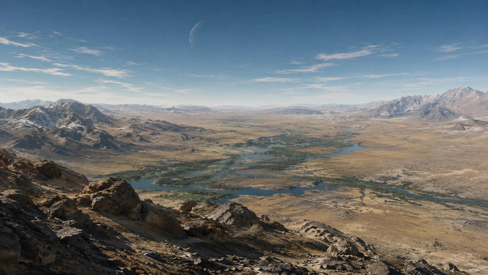 Dantian surface view