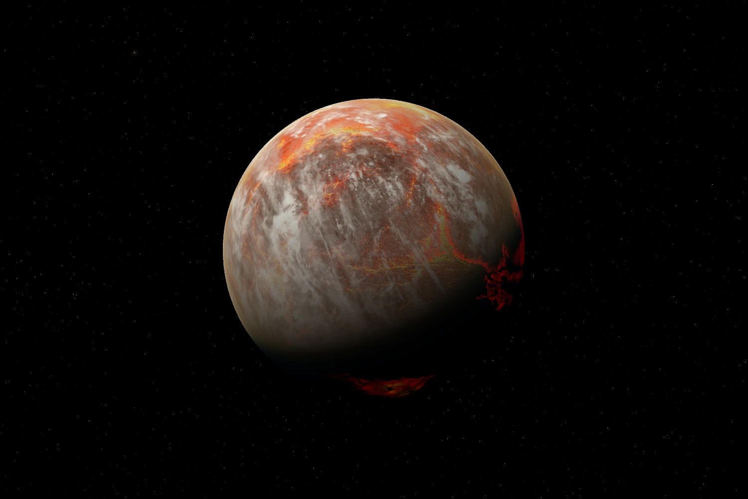 Volcanic world Dubheasa B