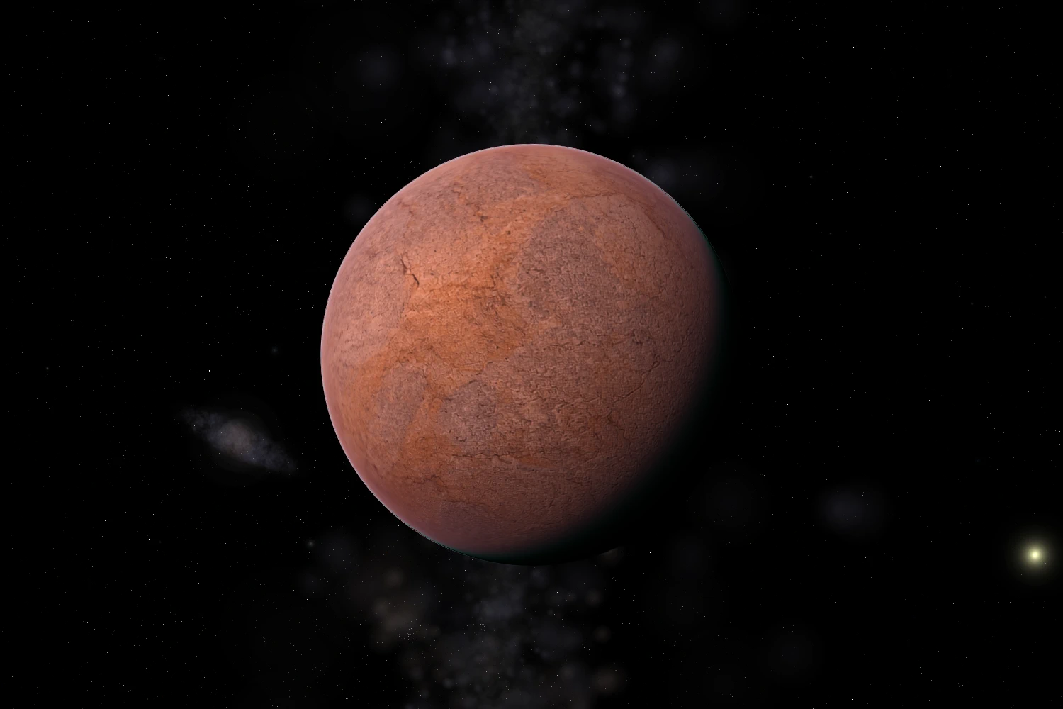 Orbital view of Pioneer